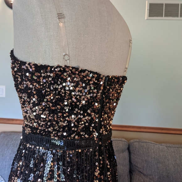 Blue b sequin dress - Picture 13 of 14